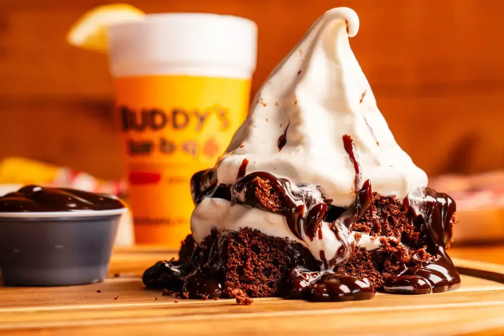 Hot Fudge Cake at Buddy's Bar-b-q